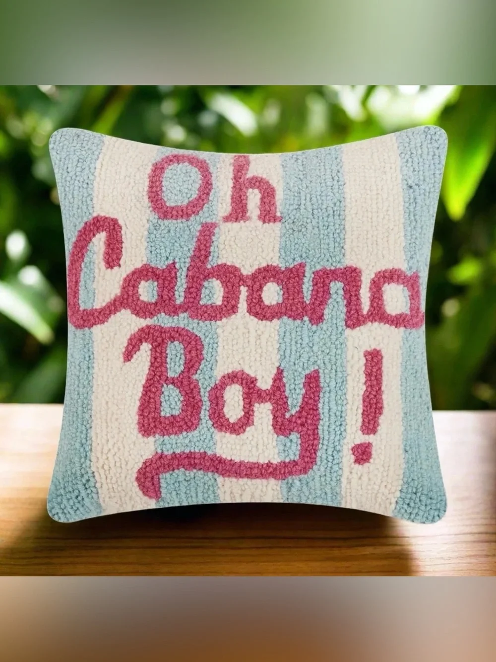 “Oh Cabana Boy” Accent Pillow